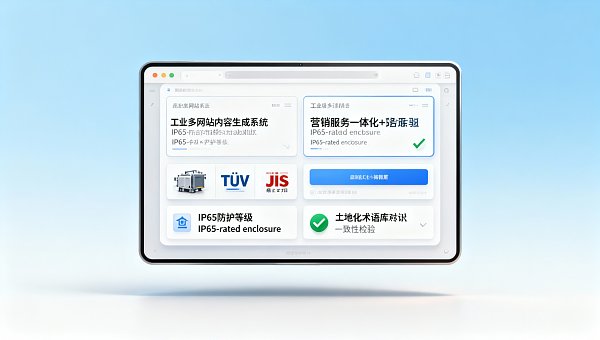 易营宝AI建站内容生成能替代人工吗？中英双语产品描述准确率、技术参数一致性、本地化表达适配度实测