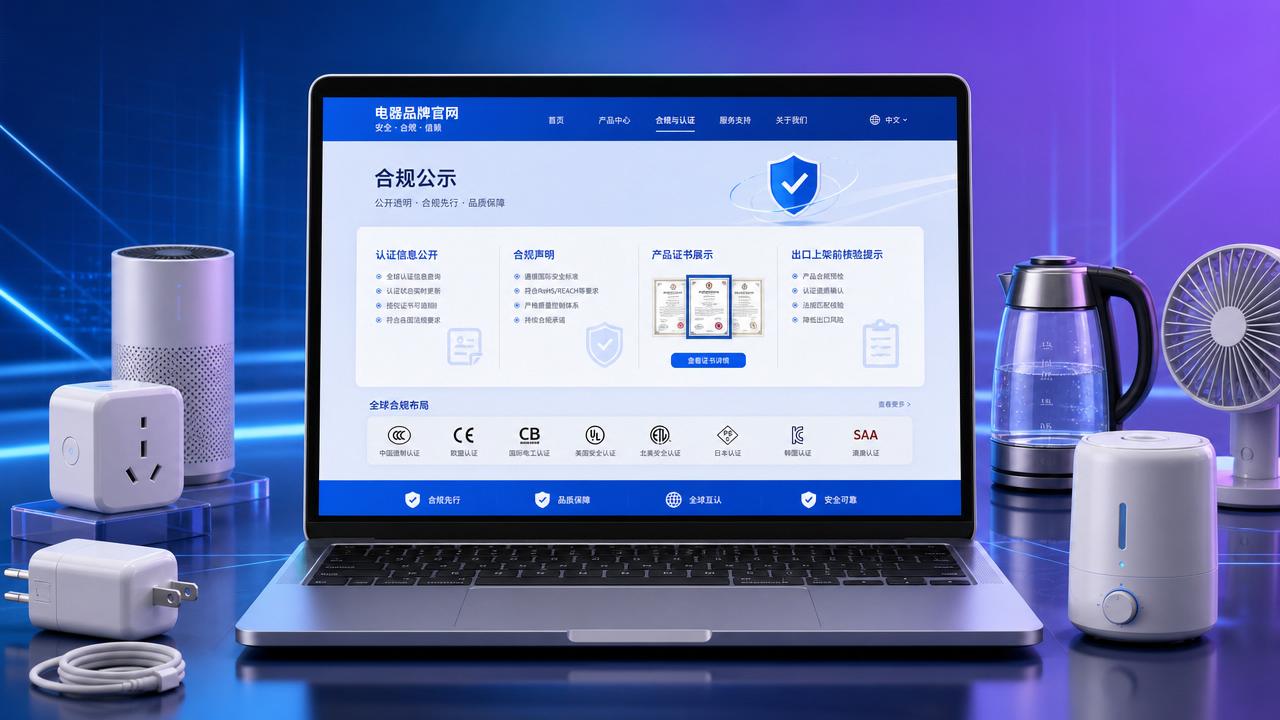 Exigences nouvelles ajoutées sur le site officiel avant la mise en ligne des produits électriques saoudiens