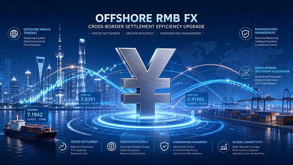 Lancement d'un essai de règlement en RMB des transactions de change offshore dans la zone franche de Shanghai