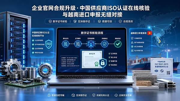 Le Vietnam exige que les importateurs vérifient la certification ISO des fournisseurs chinois