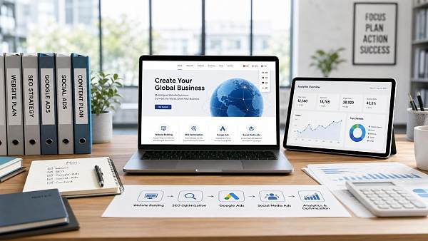 Comment mettre en œuvre une solution de marketing digital ? Étapes de mise en œuvre pour les PME, du site web à la diffusion publicitaire