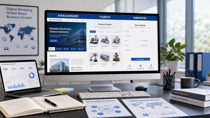 À quelles entreprises l’acquisition de clients à l’international via la création de sites web par IA de 易营宝 convient-elle？Analyse des scénarios de la création de site à la conversion des demandes commerciales