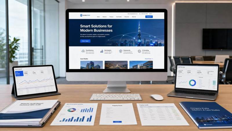 Que faut-il regarder dans une présentation de cas de création de sites web pour l’export？De la structure des pages aux résultats des demandes，évaluer le niveau du prestataire