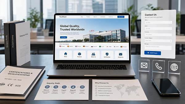 Le site web multilingue pour le commerce extérieur peut-il améliorer le taux de conversion des clients étrangers ? Regardez d’abord le parcours de consultation et le seuil de confiance