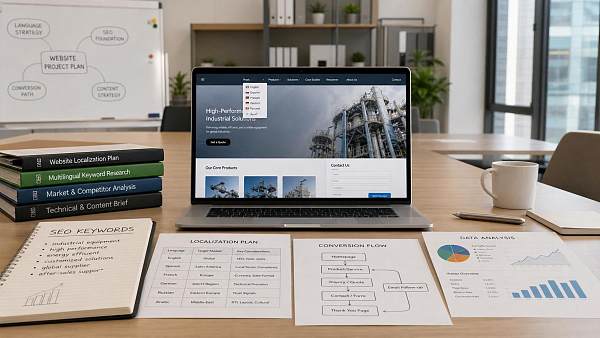 Liste de contrôle pour la création d’un site web de commerce extérieur : les questions de langue, de SEO et de conversion à confirmer avant le lancement