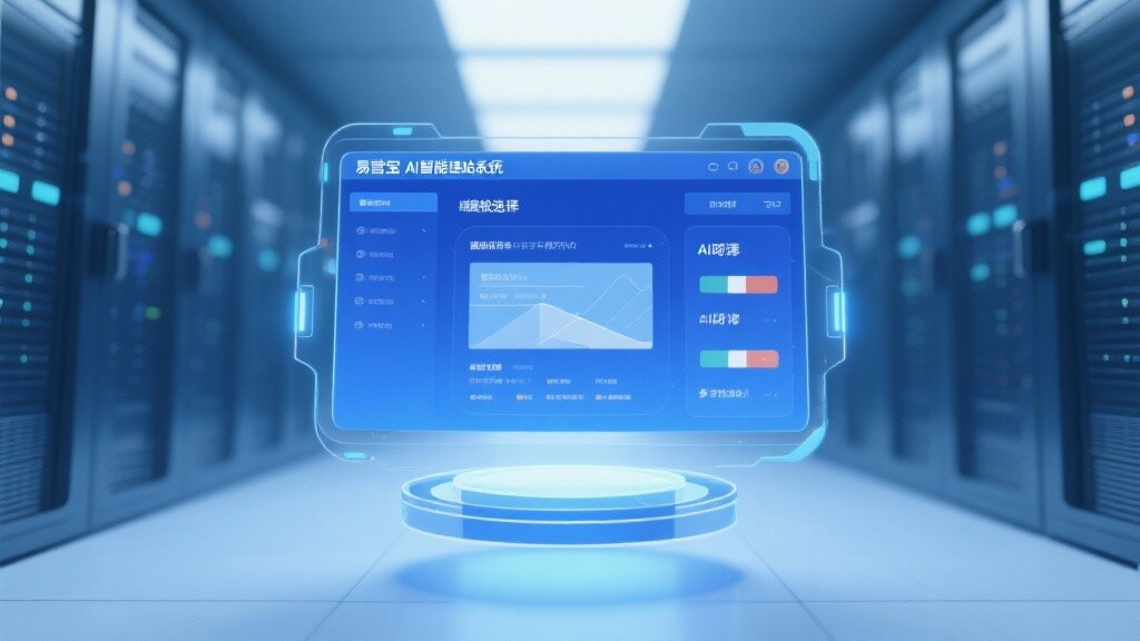 Sistema de construcción de sitios web inteligente Eyingbao: ¡Construye un sitio web profesional en 3 minutos!