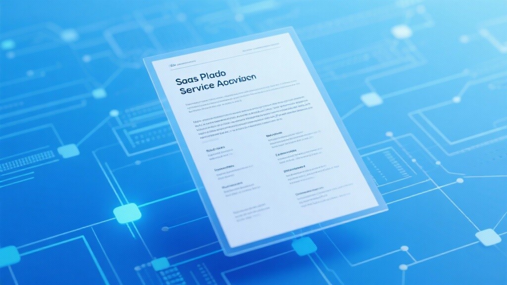 Cláusulas clave en acuerdos de servicio SaaS