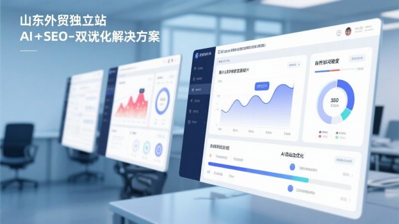 ¿Cómo pueden los sitios web independientes de comercio exterior en Shandong aprovechar la optimización de doble motor AI+SEO?