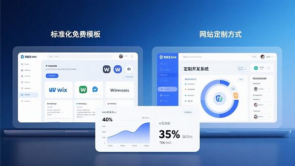 Plataforma de plantillas gratuitas VS desarrollo personalizado: ¿Qué sistema de construcción de sitios web oficial es más adecuado para ti?