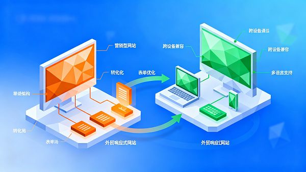 Comparación entre sitios web de marketing y sitios responsivos de comercio exterior: ¿Cuál es más adecuado para empresas que buscan expandirse internacionalmente?