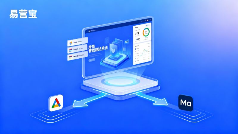 ¿Es adecuado el sistema de creación de sitios web inteligentes Eyingbao para que los equipos de publicidad en mercados extranjeros lo utilicen?