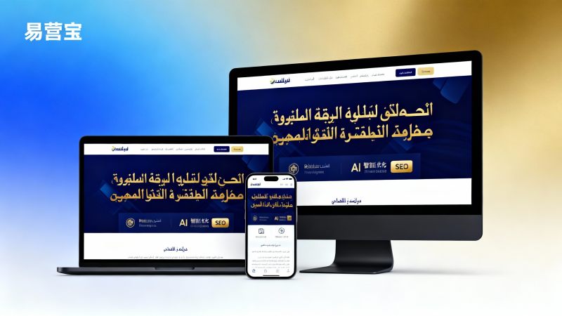 Tendencias en diseño de sitios web en árabe para 2025: ¿Cómo pueden las empresas de comercio exterior ganar el mercado de Oriente Medio a través de la localización?