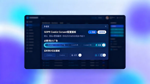 Lista de verificación del personal de seguridad: Proceso completo de configuración de consentimiento de cookies GDPR y exportación de registros de auditoría durante la construcción de sitios web multilingües independientes con EasyYunbao