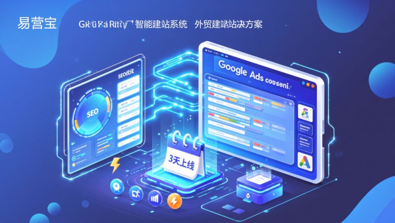 ¿Cuánto cuesta construir un sitio web de comercio exterior? Solución de construcción inteligente que incluye optimización SEO del primer año + configuración básica de Google Ads