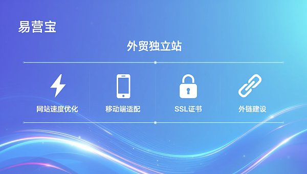 ¿El ranking de competencia del sitio web de comercio exterior no sube? Revisa 4 puntos clave: optimización de velocidad del sitio web, adaptación móvil, certificado SSL, construcción de enlaces externos