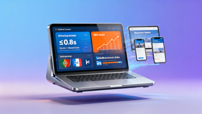 Comparación de costos entre construcción con IA y construcción tradicional: Modelo de presupuesto para sitios web de PYMES de comercio exterior en 2026