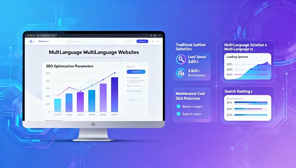Comparación entre la construcción de sitios web multilingües de Heyuan y la construcción tradicional de sitios web: Evaluación del rendimiento SEO y los costos de mantenimiento