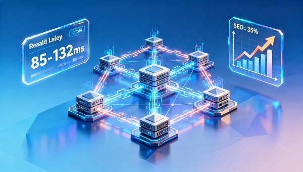 Lógica de selección de servidores globales para sitios web de comercio exterior multilingüe: Pruebas de latencia en 4 regiones clave