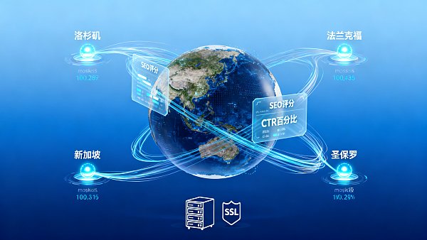 Lógica de selección de servidores globales para sitios web de comercio exterior multilingüe: Pruebas de latencia en 4 regiones clave