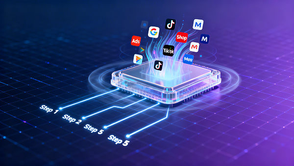 Guía de incorporación para proveedores de ecosistemas de tráfico global: un método de configuración en cinco pasos para la atribución multicanal desde Google Ads a TikTok Shop.