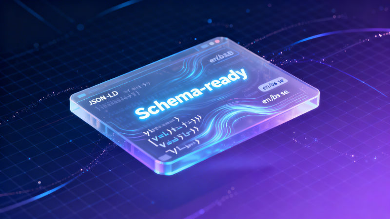 La ventaja del constructor de sitios web Schema-ready es especialmente evidente en escenarios B2B: acorta el camino del cliente desde la búsqueda hasta la consulta en 2.8 pasos