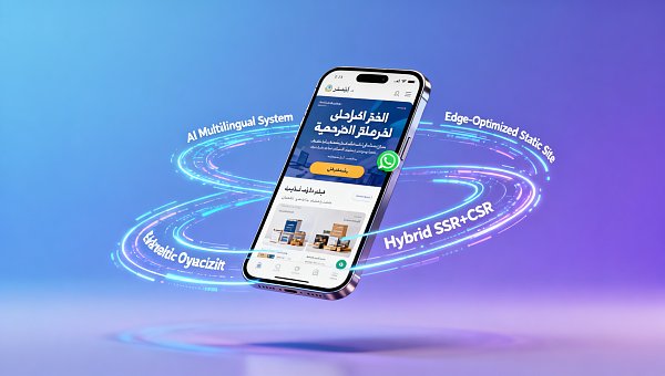 移动端数字营销网站怎么兼顾加载速度与转化路径？2026年中东市场实测LCP低于1.2秒的3种架构方案