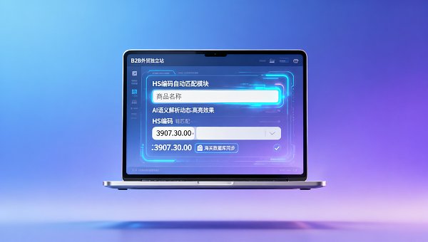 Eyingbao 电商独立站建设是否支持HS编码自动匹配?某化工出口商通过API对接海关数据库提效 Eyingbao 电商独立站建设是否支持HS编码自动匹配?某化工出口商通过API对接海关数据库提效