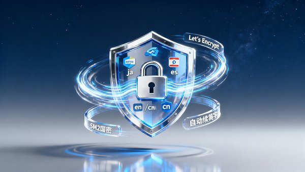 易营宝多语言独立站搭建费用是否含SSL证书与HTTPS强制跳转？Let’s Encrypt自动续签与国密SM2证书支持说明