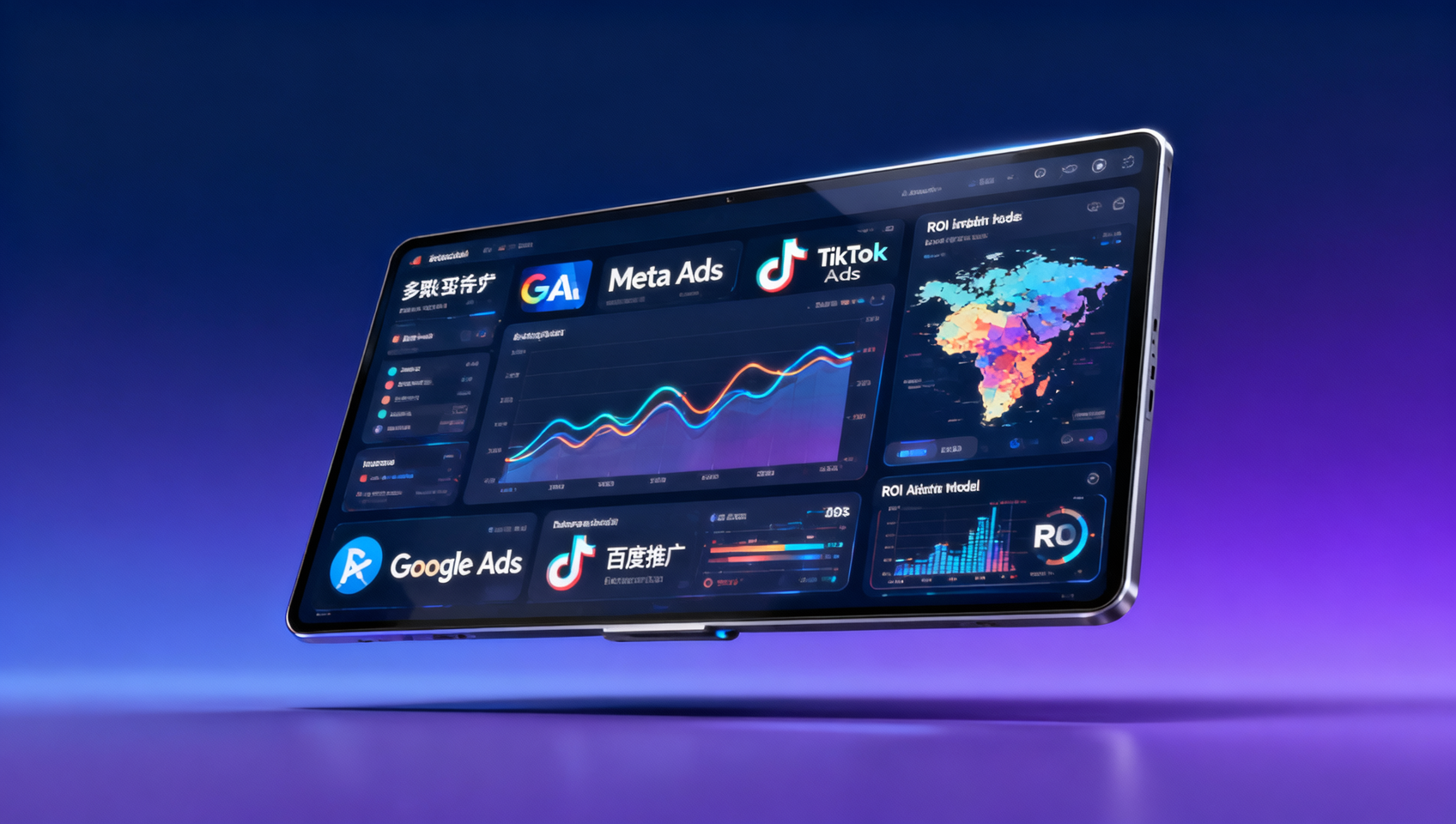 ¿Los proveedores de servicios de marketing digital admiten paneles BI unificados para múltiples cuentas? La agencia integra datos publicitarios de 12 clientes con aislamiento de permisos e informes personalizados