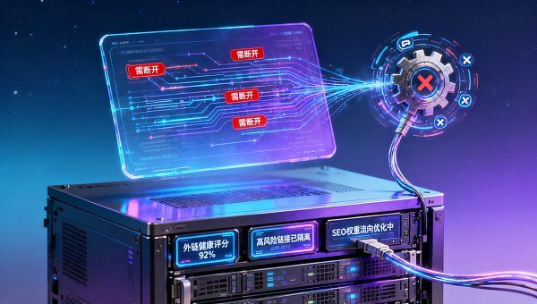 网站SEO优化教程总教怎么建外链，却没人说哪些外链该主动断开