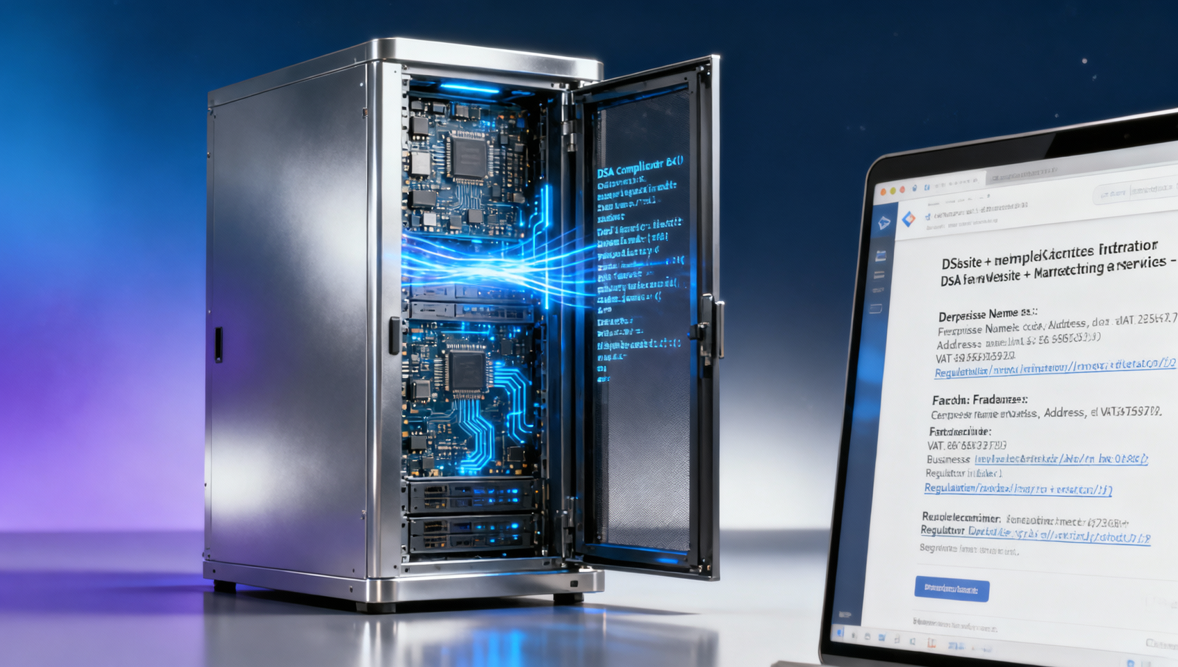 La mayor desventaja de las plataformas gratuitas de construcción de sitios web para sitios de comercio exterior: no pueden generar páginas de pie de página conformes con la 'Ley de Servicios Digitales' de la UE