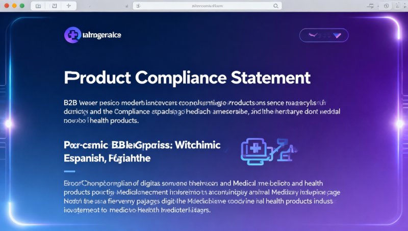 La nueva normativa de la FDA de Estados Unidos entra en vigor el 19 de abril: los sitios web B2B deben integrar una página de declaración de cumplimiento multilingüe