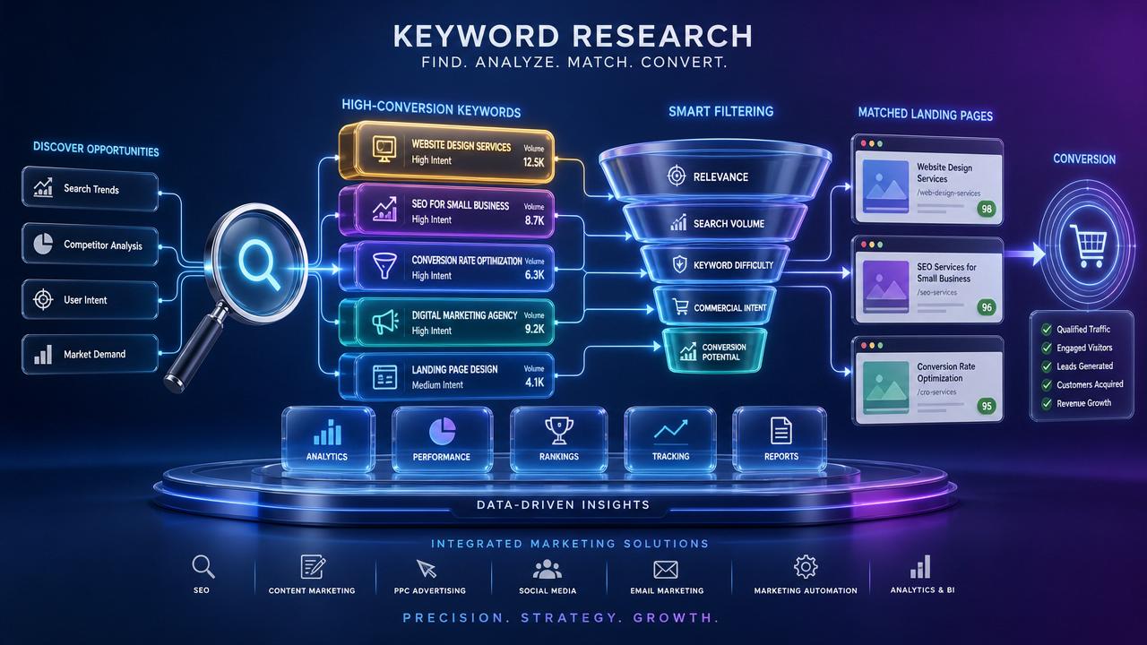 Investigación de palabras clave SEO cómo encontrar palabras clave de alta conversión