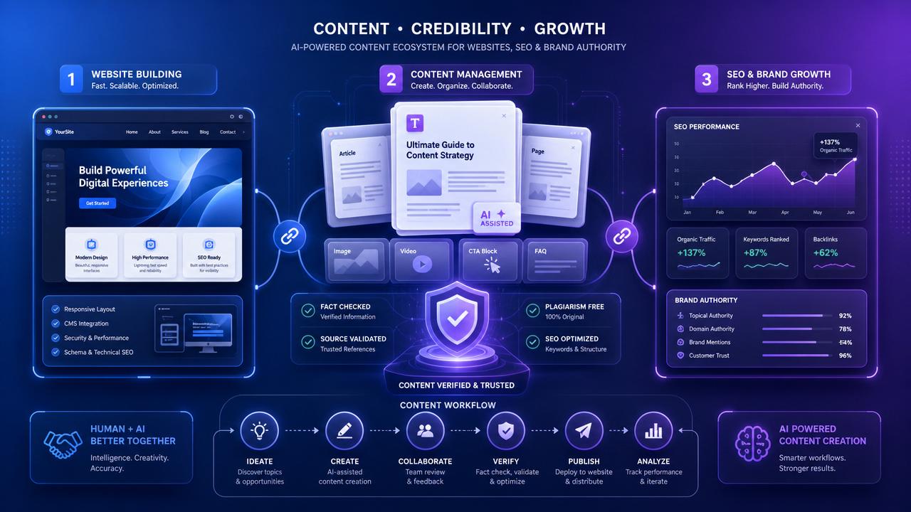 Cómo usar la generación de contenido con IA sin perjudicar la credibilidad de la marca
