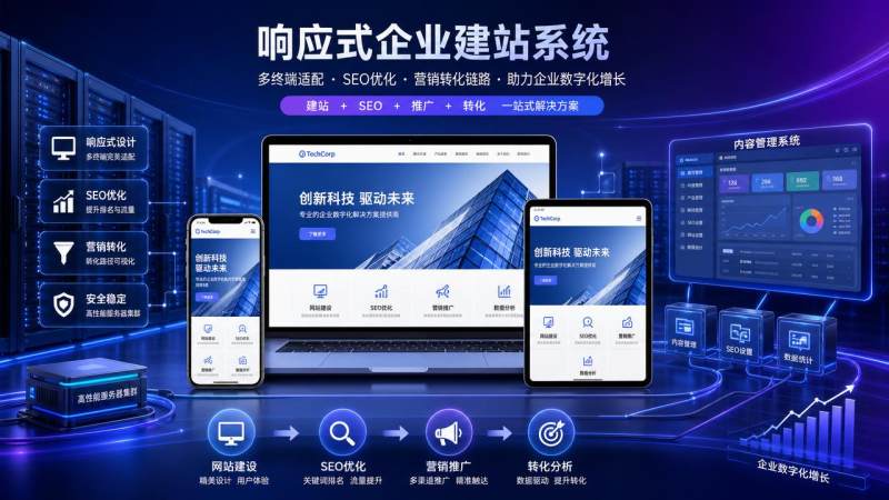 ¿Qué factores afectan el precio de un sistema de creación de sitios web corporativos responsive?