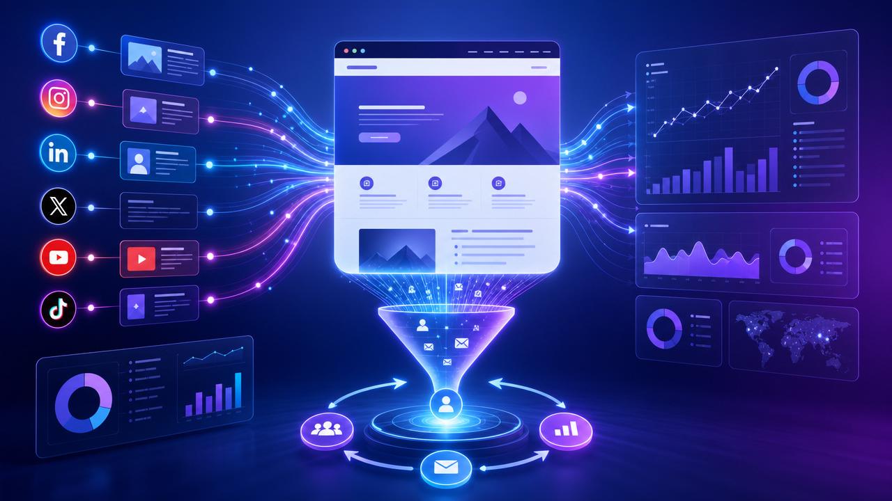 ¿Cuáles son las tácticas comunes del marketing en redes sociales para agencias digitales internacionales?