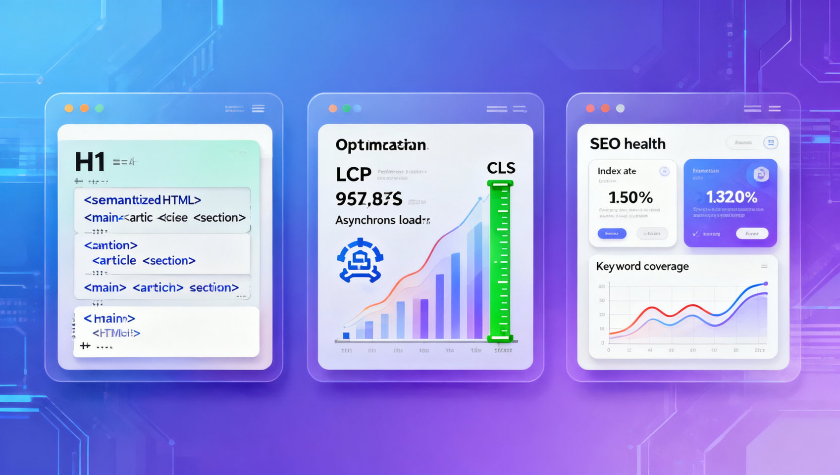 Prueba de diferencias SEO de plantillas de sitios web con IA: Análisis de las razones de una fluctuación de 17 puestos en el ranking de palabras clave principales para la misma página de producto bajo tres plantillas (A/B/C).