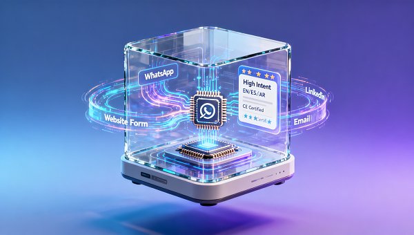 ¿Se interrumpe el proceso de promoción del comercio exterior tras la generación de tráfico en redes sociales? Tres planes de implementación para utilizar la IA y gestionar automáticamente las consultas internacionales.
