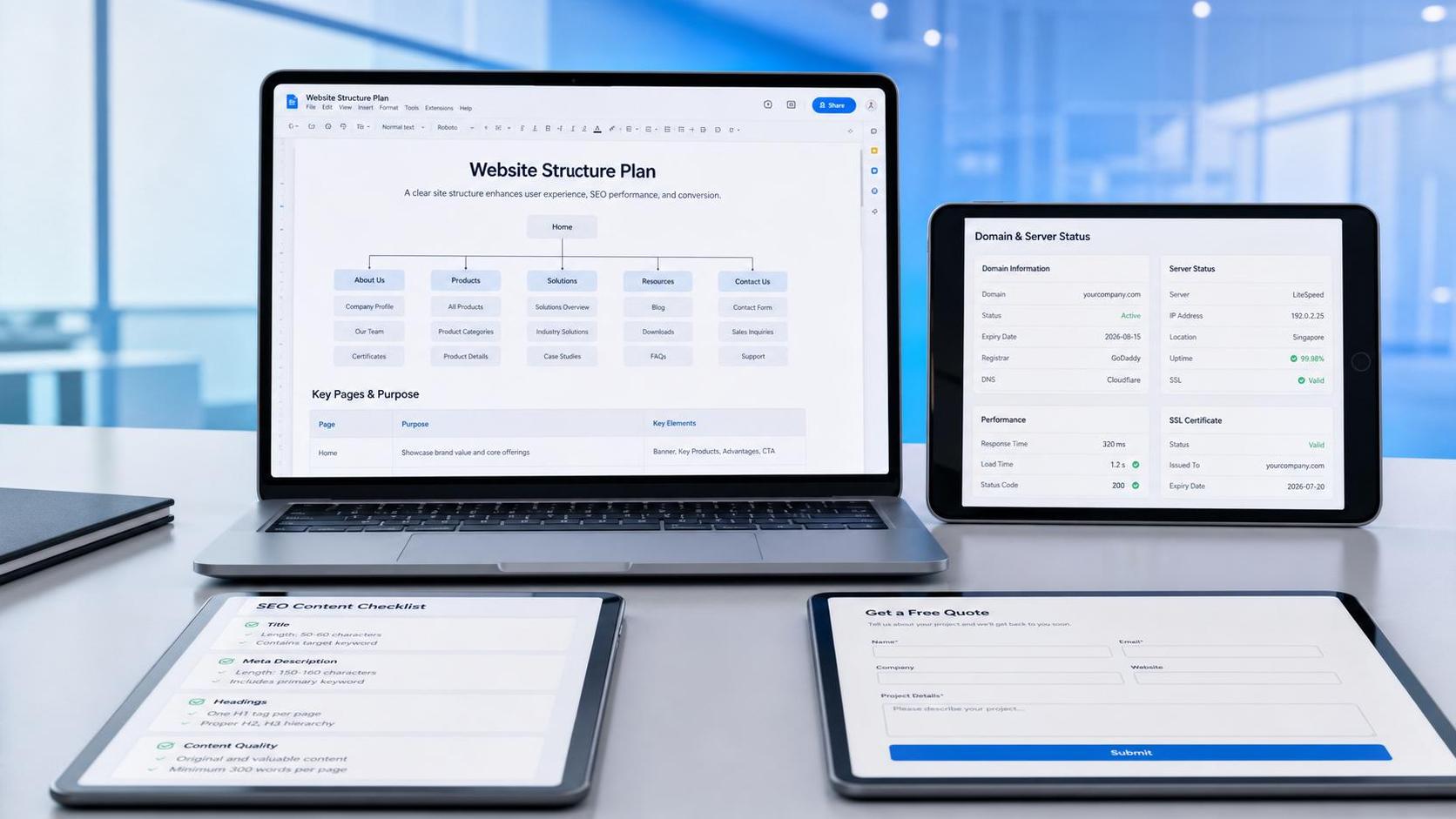 ¿Qué incluye la lista de verificación para la construcción de sitios web de comercio exterior? Revisión detallada desde el dominio hasta el formulario de consulta ¿Qué incluye la lista de verificación para la construcción de sitios web de comercio exterior? Revisión detallada desde el dominio hasta el formulario de consulta