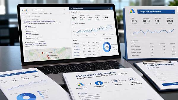 ¿Publicidad en Google o en Facebook para un sitio independiente B2B?