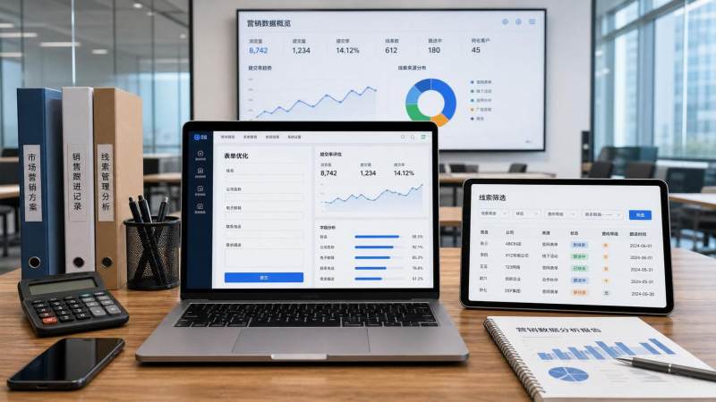 ¿Cómo evaluar el efecto del servicio de optimización de formularios? Hay que fijarse en la tasa de envío, la tasa de leads inválidos y la tasa de seguimiento.