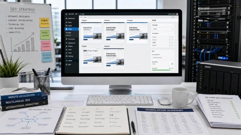 Cómo elegir una solución de soporte multilingüe para la creación de sitios web de comercio exterior？La traducción、CMS y SEO deben evaluarse en conjunto