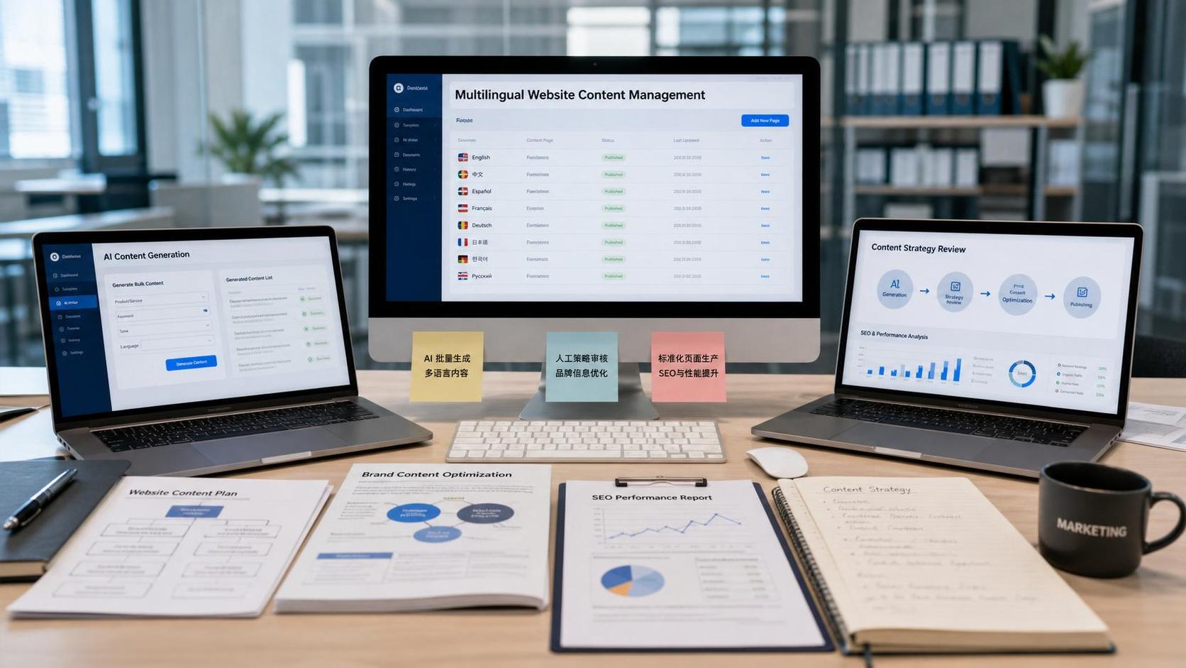 ¿Puede el marketing con IA reemplazar a los creadores humanos de contenido multilingüe? ¿Es adecuado para páginas web masivas o contenido de marca? ¿Puede el marketing con IA reemplazar a los creadores humanos de contenido multilingüe? ¿Es adecuado para páginas web masivas o contenido de marca?