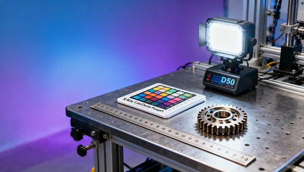 易营宝AI生图能否生成符合ISO产品摄影标准的主图？光源|色卡|比例校准说明