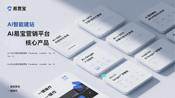 易营宝从建站内容优化营销推全链路生态 易营宝从建站内容优化营销推全链路生态