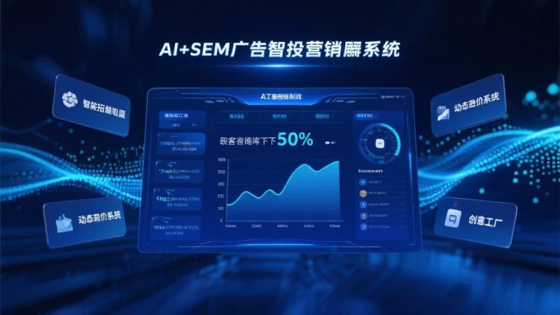 Enthüllung: AI+SEM Smart-Marketing-System reduziert Kundengewinnungskosten um 50%