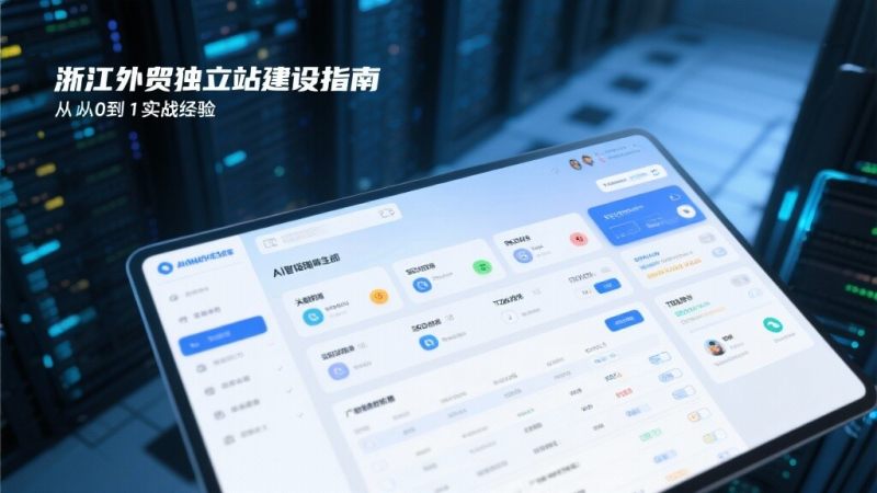 Zhejiang Export-Website-Leitfaden: Von 0 auf 1 – Praxiserfahrung