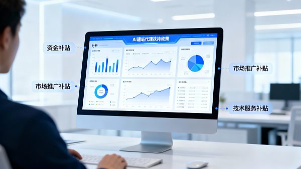 AI建站代理扶持政策到底值不值?三大补贴解析与入驻门槛 AI建站代理扶持政策到底值不值?三大补贴解析与入驻门槛