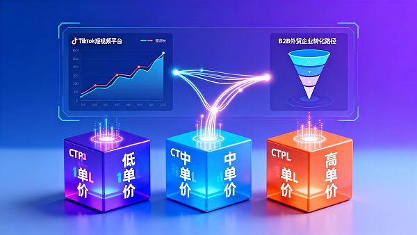 TikTok运营对B2B企业有用吗？三类产品的流量与转化实测