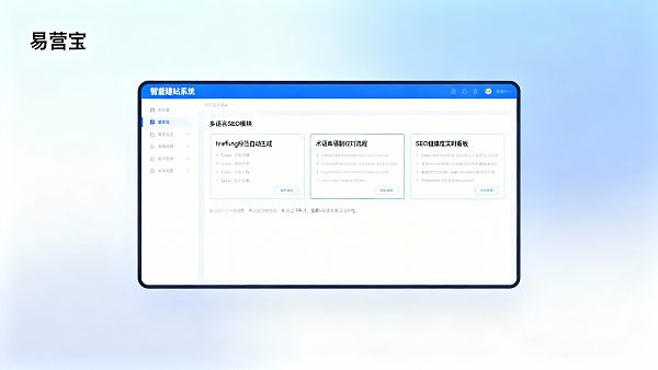 Sollten Sie sich für ein intelligentes Website-System mit mehrsprachigem SEO-Modul entscheiden? Bewertung der Auswirkungen auf die Verkürzung der Erstveröffentlichungszeit und die Akkumulation technischer Schulden.